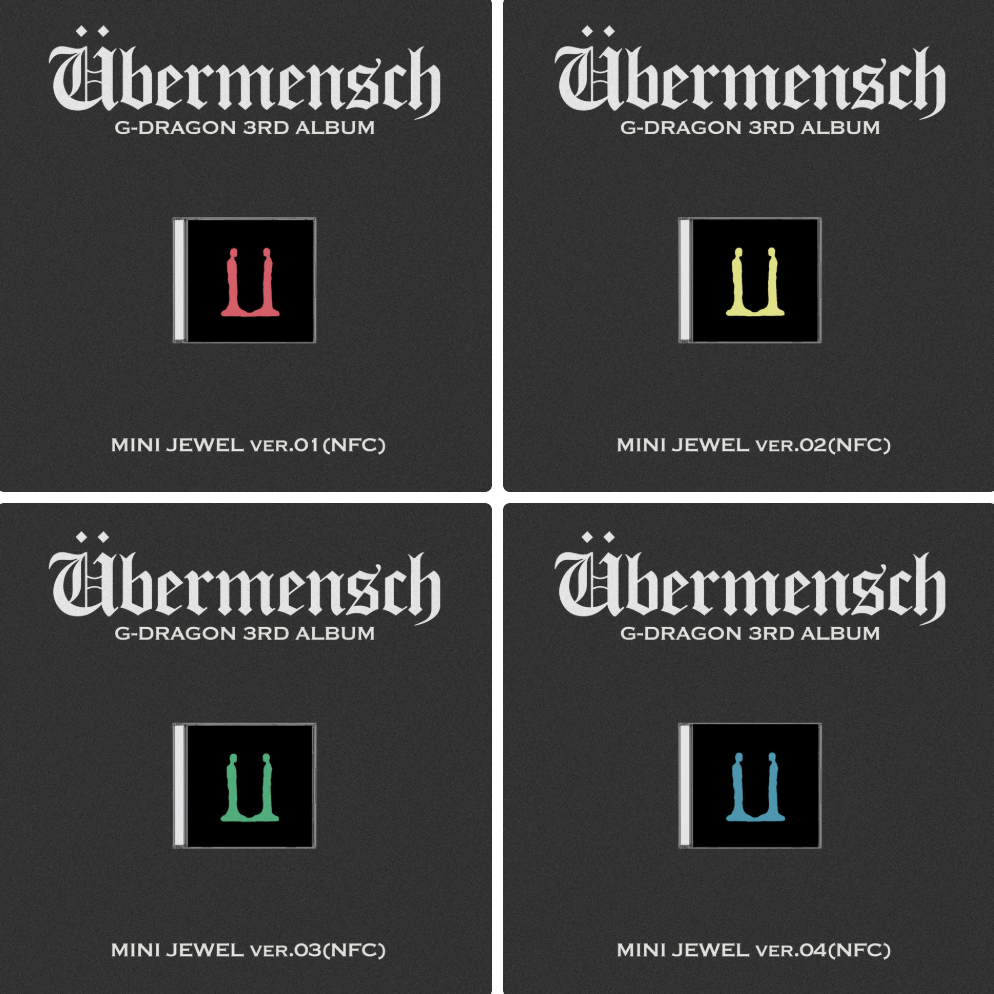 G-DRAGON - Übermensch [NFC MINI JEWEL Ver.] - 1